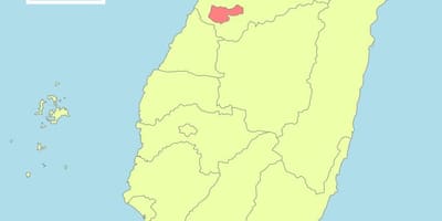 Mapa ng taichung Taiwan