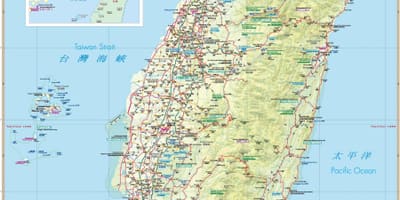 Mapa ng Taiwan-akit