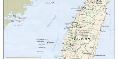 Taiwan bus ruta ng mapa