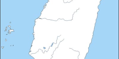 Mapa ng Taiwan balangkas