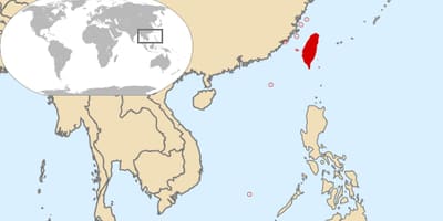 Taiwan bansa sa mapa ng mundo