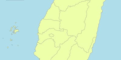 Taiwan mapa taoyuan